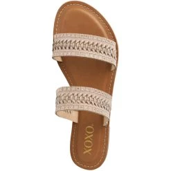 Flash Sale 👏 XOXO Ravenna 👩 Womens Faux Leather Studded Flat 🩴 Sandals 🧨 -Cuisinart Sales Store 0da232d6d01249089cde96490caf5e71 1080x