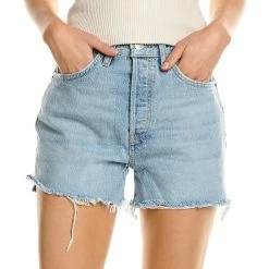 Flash Sale 🥰 RE/DONE 50s Faded Vintage High-Rise Cut-Off Short Jean - 👩 women 🔔