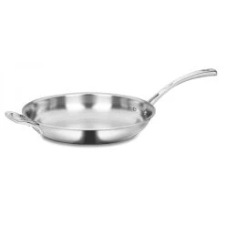 Cuisinart Sales Store 47 New ✨ Cuisinart French Classic Tri-Ply Stainless Cookware 12" Fry Pan W/Helper Handle ❤️