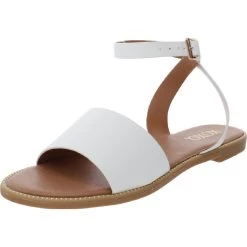 Cheap ๐ฅฐ XOXO Marry ๐ฉ Womens Faux Leather Ankle Strap Flats ๐