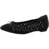 Flash Sale 🎁 J. Renee Rallia 👩 Womens Satin Rhinestone Ballet Flats 🤩