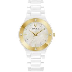 New 🧨 Bulova 👩 Women's Millenia 👩 Mother of pearl Dial ⌚ Watch 🛒