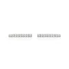 Hot Sale 👍 Ariana Rabbani Bar Earrings (Small) White Gold - 👩 women ✨