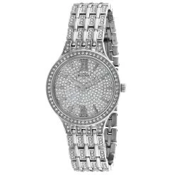 Budget ✔️ Bulova 👩 Women's Silver dial ⌚ Watch 😀