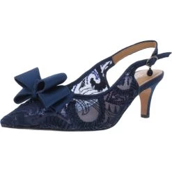 Best Pirce โจ J. Renee Yazmine ๐ฉ Womens Lace Bow Slingback ๐ Heels ๐