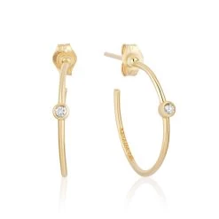 Discount ⌛ Ariana Rabbani Single Diamond Hoop Earrings (Small) - 👩 women 🔔 -Cuisinart Sales Store b2fc02e2477b46e08dfdf69aaf1ce06b b4b3f88a 221d 4eeb a623 4da31cc75f63 1080x