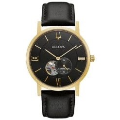 Cheapest 🎉 Bulova Men's American Clipper Black Dial ⌚ Watch ✔️