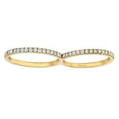 Hot Sale 😍 Ariana Rabbani Double Diamond Ring - 👩 women ✔️