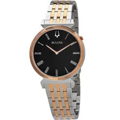 Best reviews of 💯 Bulova Men's Black dial ⌚ Watch 💯