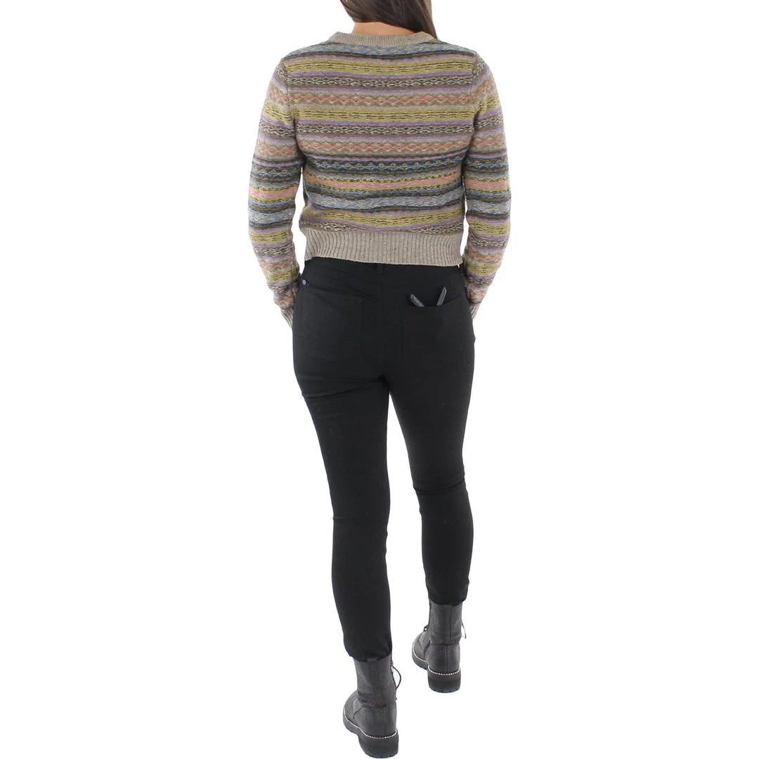 Hot Sale ๐ RE/DONE ๐ฉ Womens Wool Blend Shrunken Pullover Sweater ๐ 4 Hot Sale ๐ RE/DONE ๐ฉ Womens Wool Blend Shrunken Pullover Sweater ๐ - Image 2