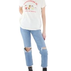 Best deal 👏 RE/DONE Mens Crewneck Cotton Graphic T-Shirt 🎁